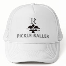 Pickleball Guy Anpassningsbar Monogram Initial Nam
