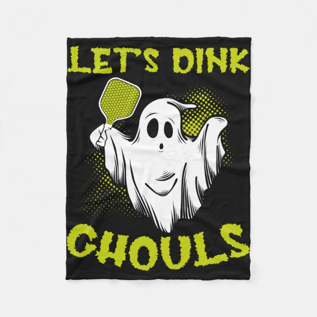 Pickleball Halloween Costume Pickleball Älskare Tr Fleecefilt (Framsidan)