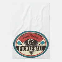 Pickleball handduk - vintagedesign