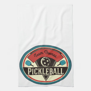 Pickleball handduk - vintagedesign kökshandduk