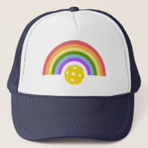 Pickleball Hat: Regnbåge