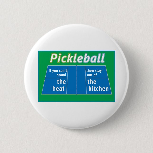 Pickleball Heat Kitchen Knapp (Framsida)