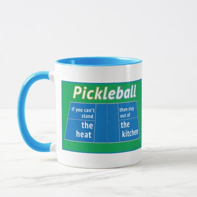 Pickleball Heat Kitchen Mugg (Vänster)
