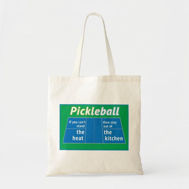 Pickleball Heat Kitchen Tygkasse (Framsidan)