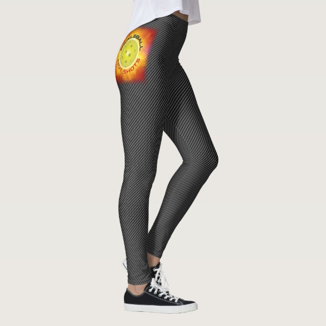 Pickleball Hett Stöter 1A-alternativkopplingar Leggings (Höger)