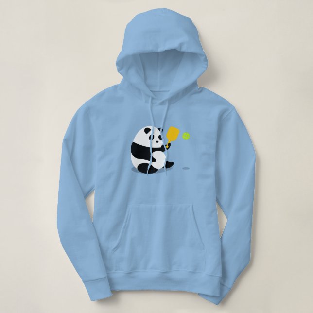 Pickleball Hoodie: "Pickleball Panda ", T Shirt (Design framsida)