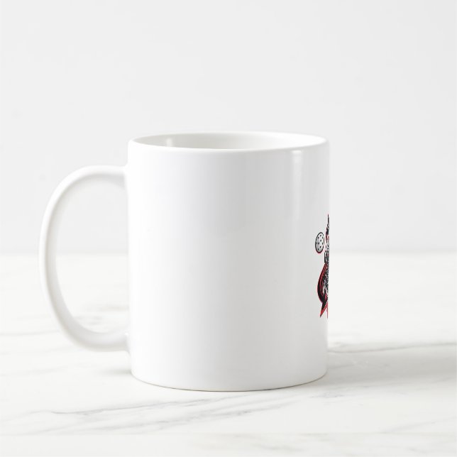 Pickleball Horse Lover Kaffemugg (Vänster)