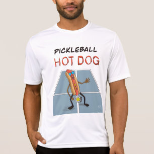 Pickleball Hotdog T Shirt