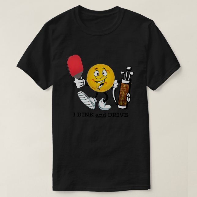 Pickleball i drink och kör ATT Classic T Shirt (Design framsida)