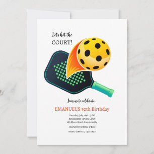 Pickleball-inbjudan Inbjudningar