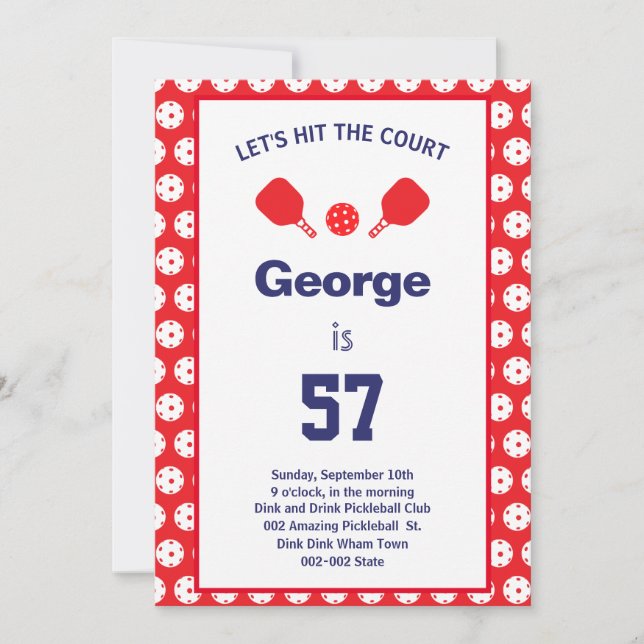 🤩 Pickleball-inbjudan + OSA Inbjudningar (Framsida)