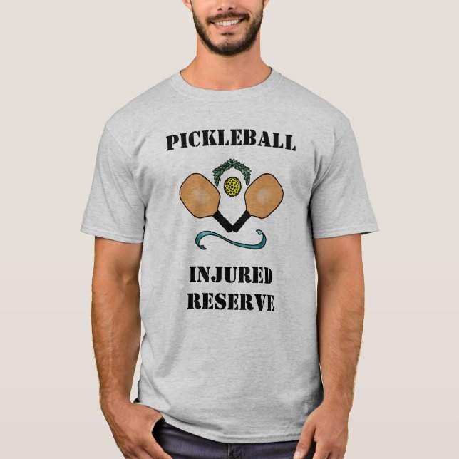 Pickleball Injury T-Shirt (Framsida)