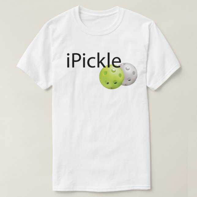Pickleball iPickle T-shirt (Design framsida)