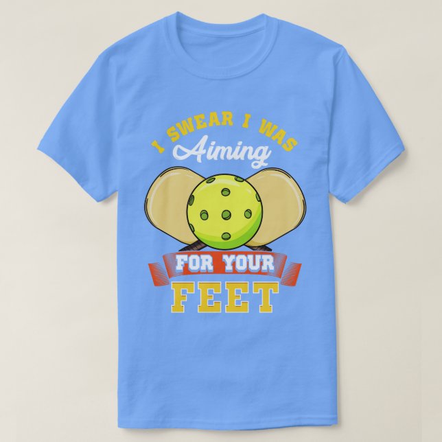 Pickleball jag svenar ville ha din mat t shirt (Design framsida)