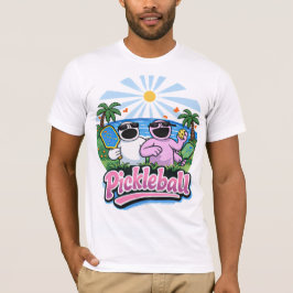 Pickleball Jersey Kortärmad T-Shirt