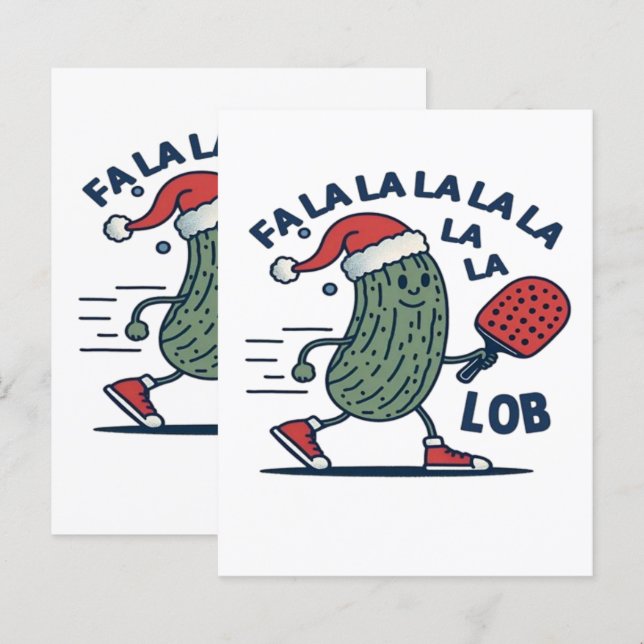 Pickleball jul (Fram/baksida)