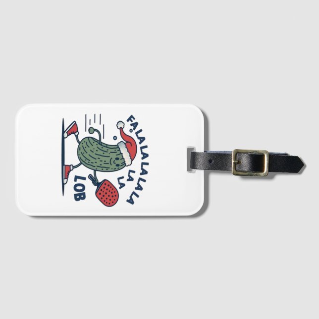 Pickleball-jul Bagagebricka (Framsida horisontal)