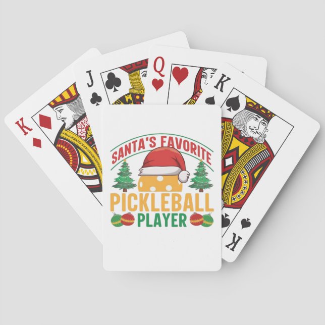 Pickleball-jul Casinokort (Baksidan)