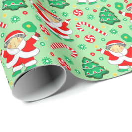 Pickleball jul Gift Wrapping Papper Presentpapper