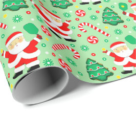 Pickleball jul Gift Wrapping Papper Presentpapper