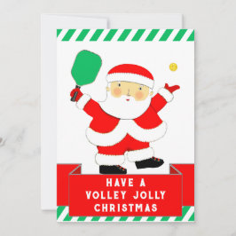 Pickleball-jul Julkort