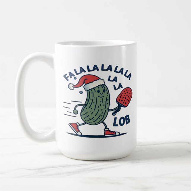 Pickleball-jul Kaffemugg (Vänster)