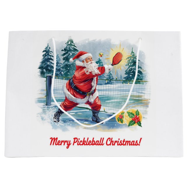 Pickleball jul med Tomte på Match (Framsidan)