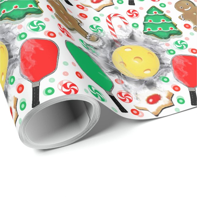 Pickleball jul present presentpapper (Rullad Hörn)