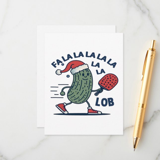 Pickleball-jul Tilläggskort (Fram/Back In Situ)