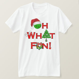 Pickleball Julfest Hur Kul T Shirt