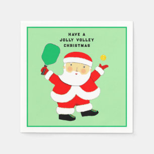 Pickleball Julfest Pappersservett