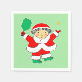 Pickleball Julfirande Julfest Pappersservett