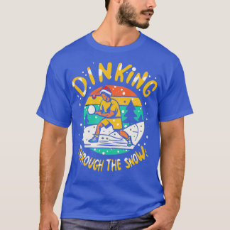 Pickleball Julfnyj Sports Dinking Festive T Shirt