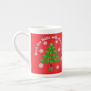 Pickleball Julgran Deck the Halls-fest Benporslin Mugg
