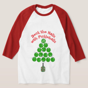 Pickleball Julgran Dekla Halls T Shirt