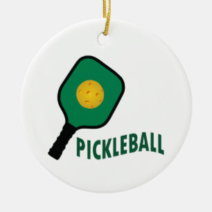 Pickleball Julgransprydnad Keramik