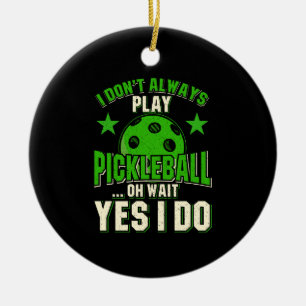 Pickleball Julgransprydnad Keramik