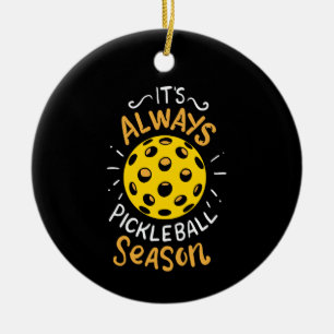 Pickleball Julgransprydnad Keramik
