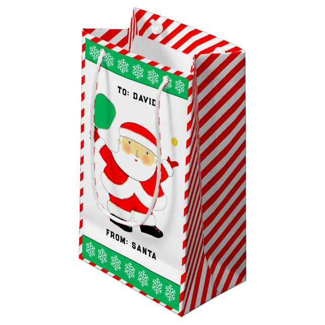 Pickleball-julklapp - liten gåva (Framsidan Vinklad)