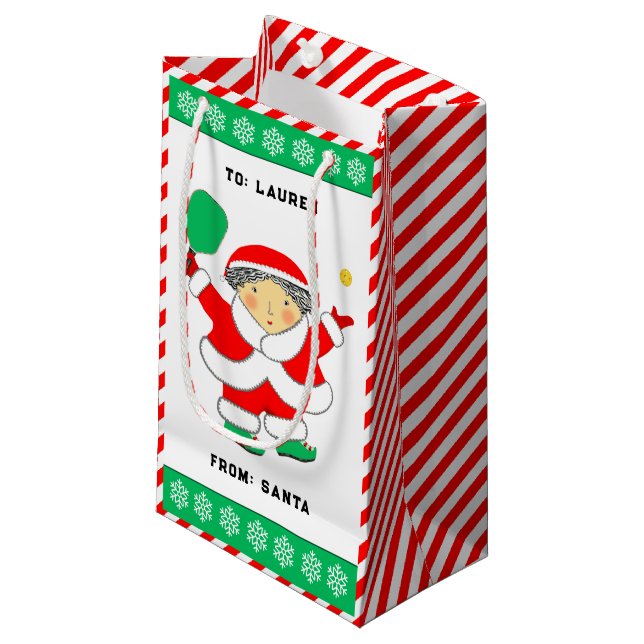 Pickleball-julklapp - liten gåva (Framsidan Vinklad)