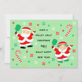 Pickleball-julkort Julkort