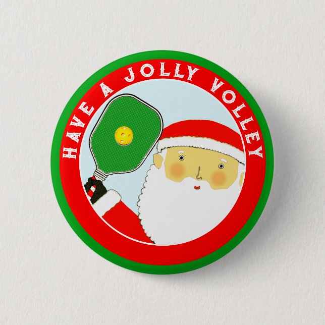 Pickleball julstrumpesfyllare knapp (Framsida)