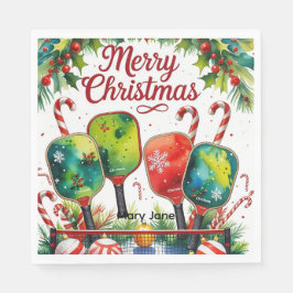 Pickleball-jultema Pappersservett