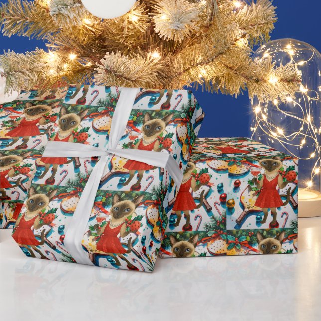 Pickleball-jultema Presentpapper (Helgdagar)