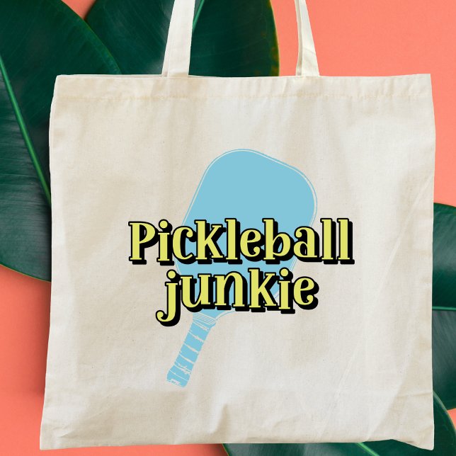 Pickleball Junkie Pickleball Paddle Tygkasse (Skapare uppladdad)