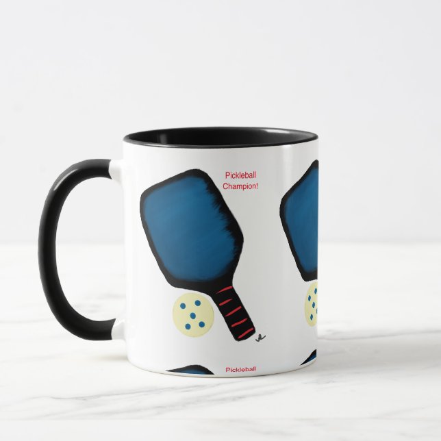 Pickleball kaffe mugg (Vänster)