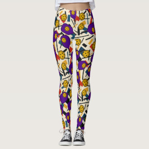 Pickleball Kazimir Malevich-Inspired Klubb Legging