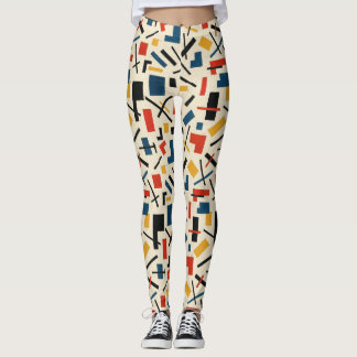 Pickleball Kazimir Malevich-Inspired Klubb Legging