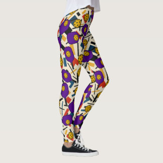 Pickleball Kazimir Malevich-Inspired Klubb Legging