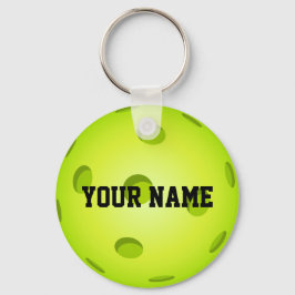 Pickleball Keychain - ANPASSAT NAMN Nyckelring